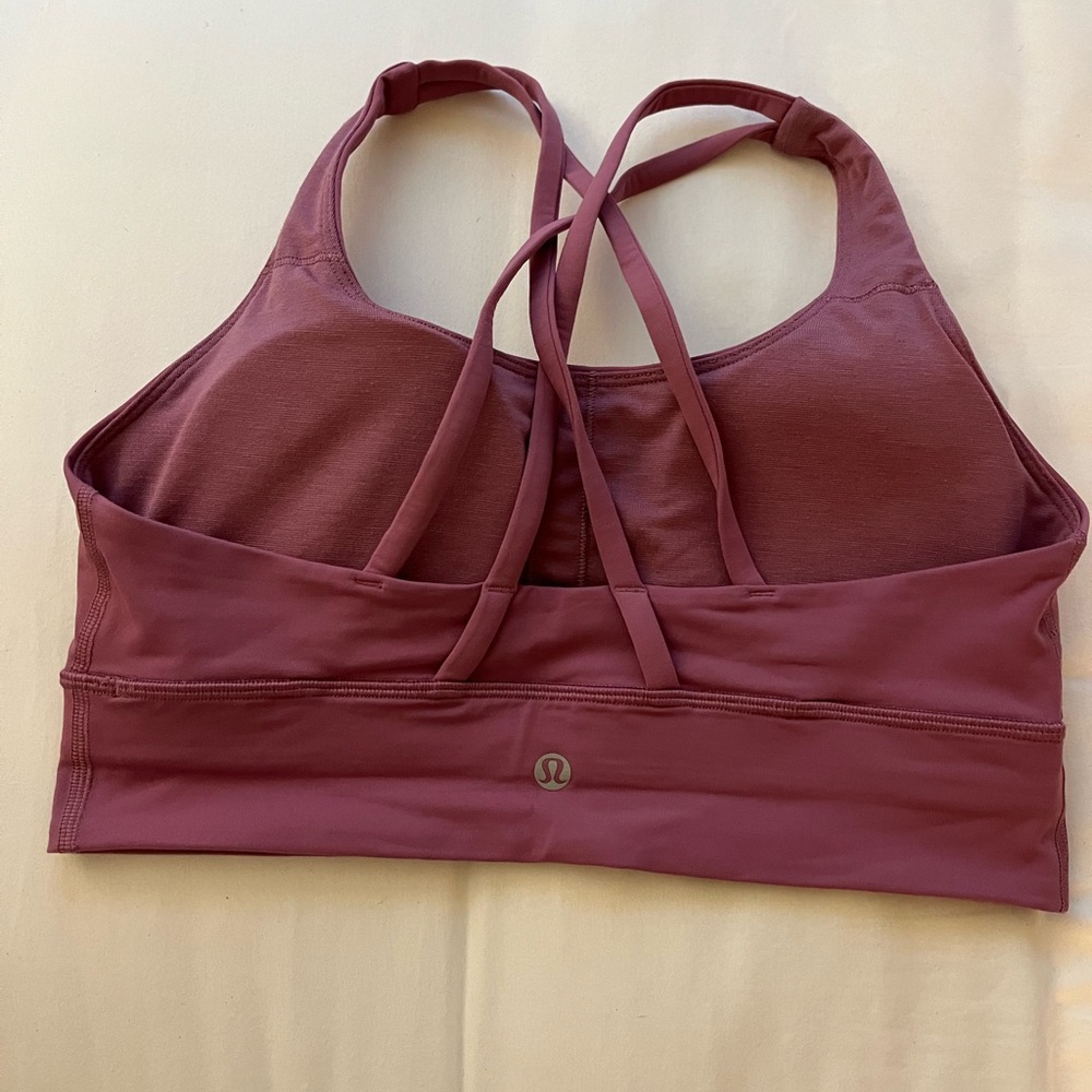 Lululemon Pink Sports Bra - Picture 2 of 3